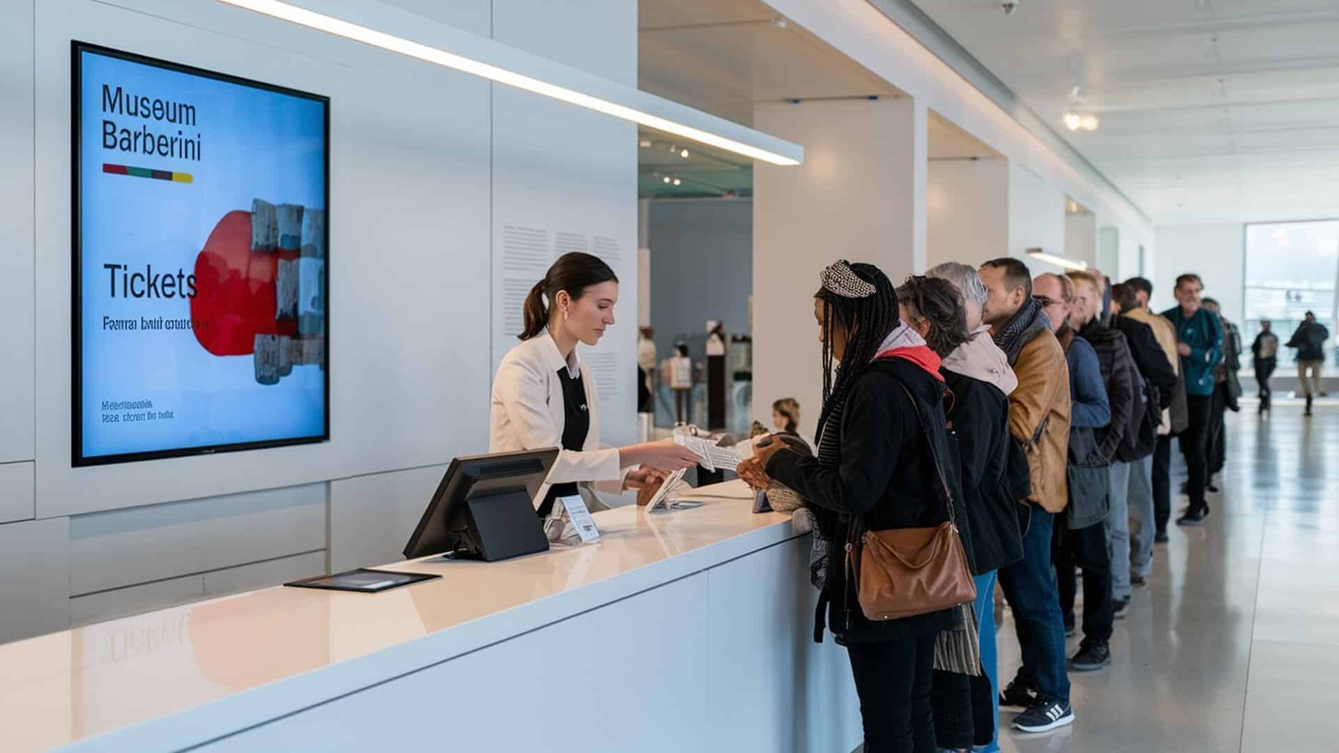 Sichern Sie sich Ihr Ticket für das Museum Barberini online oder vor Ort und genießen Sie beeindruckende Kunstwerke ohne lange Wartezeiten.